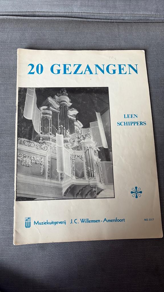 20 gezangen Leen Schippers, Ophalen of Verzenden, Gebruikt, Les of Cursus, Klassiek