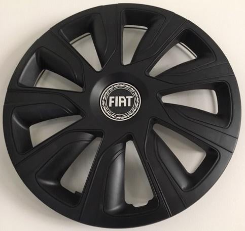 Wieldoppen Fiat 15 inch | WieldopOnline | €76,95 per set, Auto diversen, Wieldoppen, Ophalen of Verzenden, Nieuw