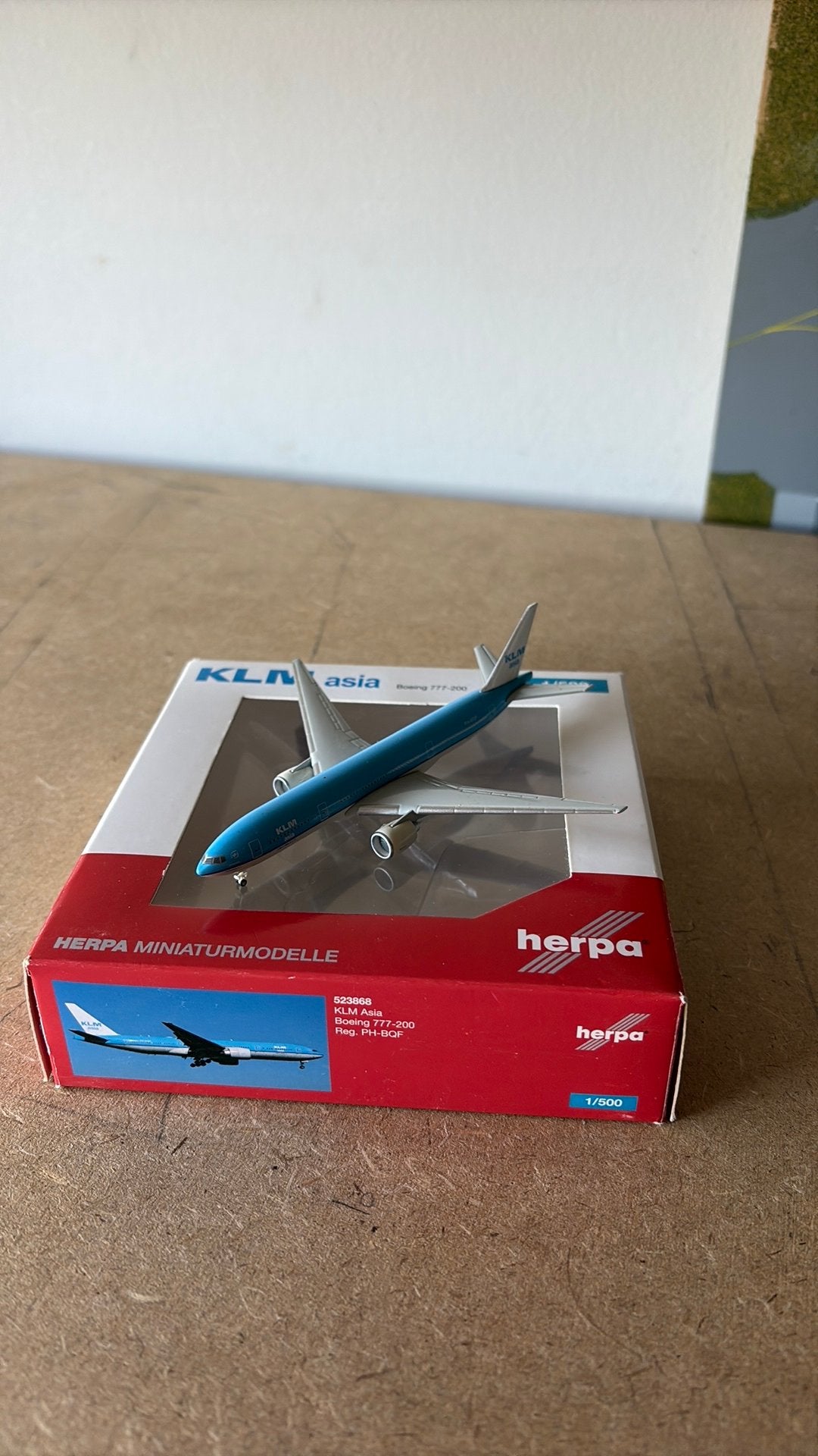 Herpa wings 1:500, Ophalen of Verzenden, Zo goed als nieuw, 1:200 of kleiner, Overige merken