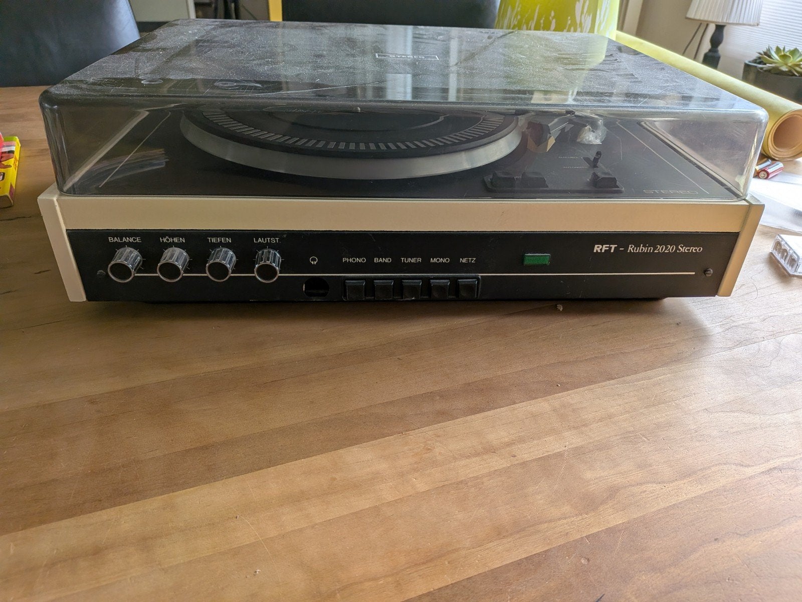 2 x RFT Rubin 2020 Stereo Platenspeler - Vintage, Ophalen, Gebruikt, Platenspeler, Overige merken