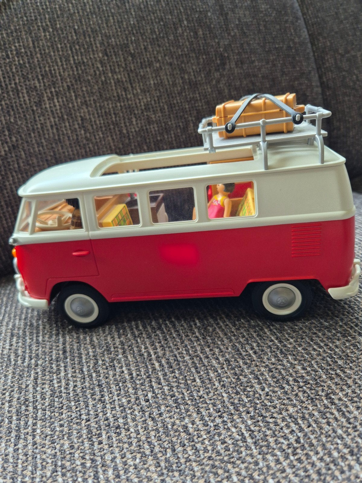 Playmobil VW Bus Rood - Camper met Accessoires, Ophalen of Verzenden
