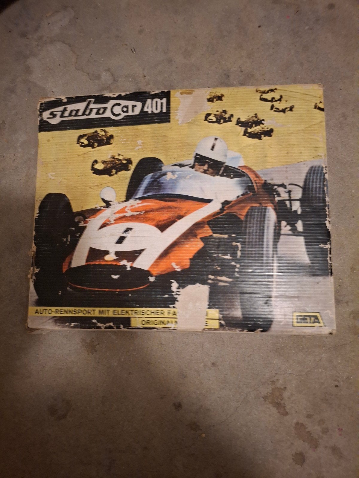 Stabo Car 401 Racebaan - Vintage Elektrische Racebaan, Ophalen of Verzenden