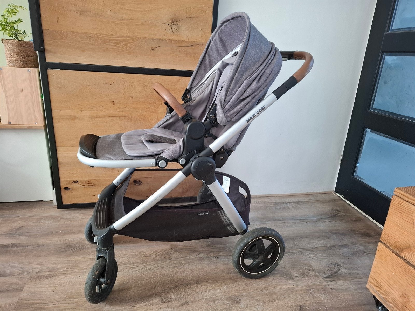 Complete Maxi-Cosi Adorra 3-in-1 kinderwagen, Ophalen, Gebruikt, Maxi-Cosi, Regenhoes