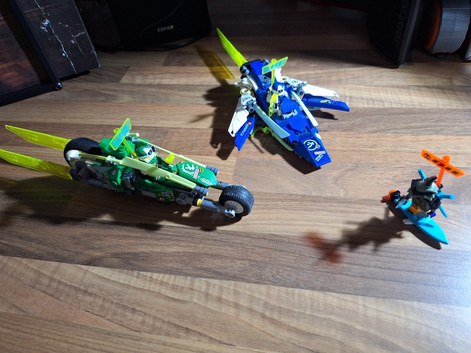 LEGO Ninjago 71709 Jay en Lloyd's supersnelle racers, Ophalen of Verzenden, Zo goed als nieuw, Overige merken