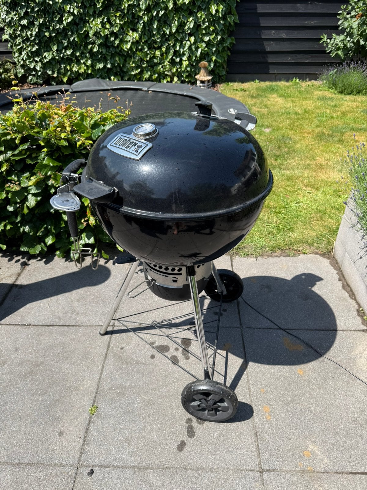 Weber Master-Touch GBS Premium SE 5775 met veel accessoires, Tuin en Terras, Houtskoolbarbecues, Ophalen, Zo goed als nieuw, Met accessoires