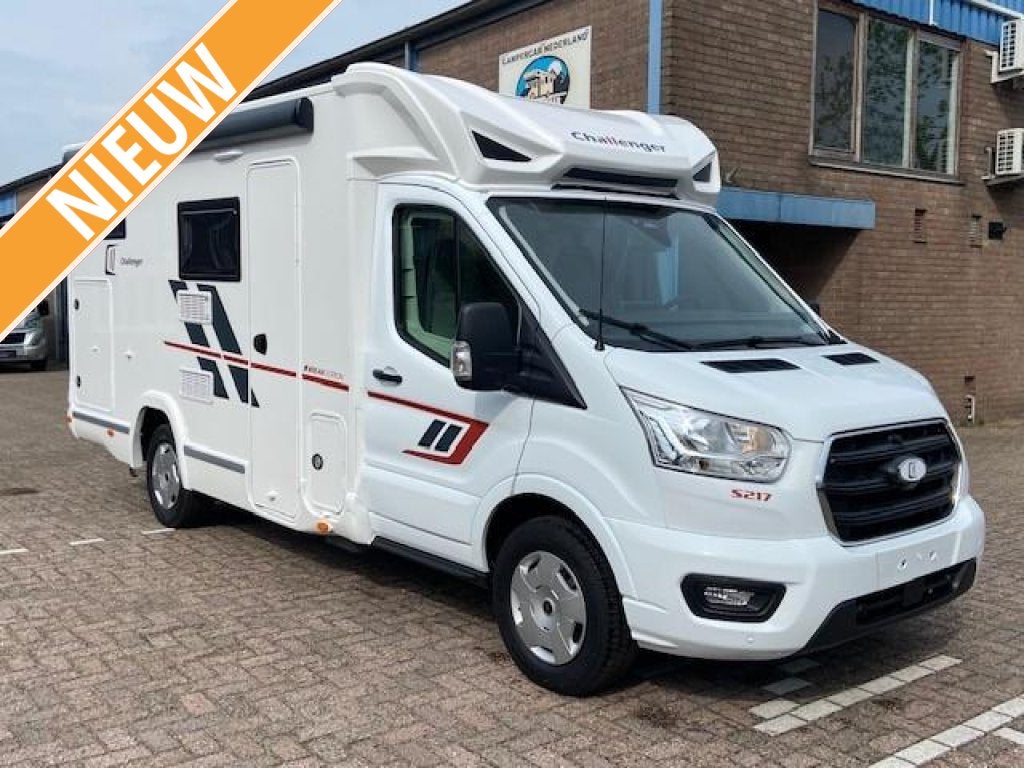 Challenger S217, Caravans en Kamperen, Campers, Bedrijf, tot en met 3, Half-integraal, Challenger, Ford, 6 tot 7 meter, Diesel