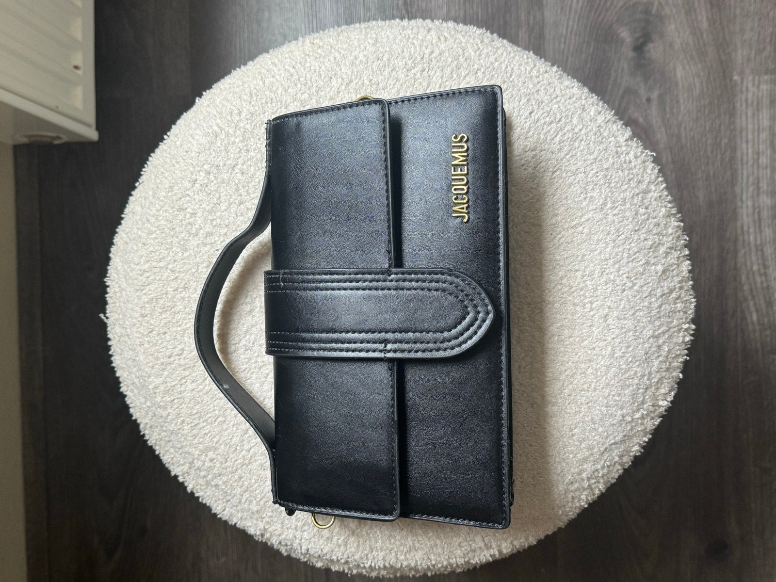 Jacquemus Le Porte Tas - Zwart, Ophalen of Verzenden, Zo goed als nieuw, Zwart, Overige typen