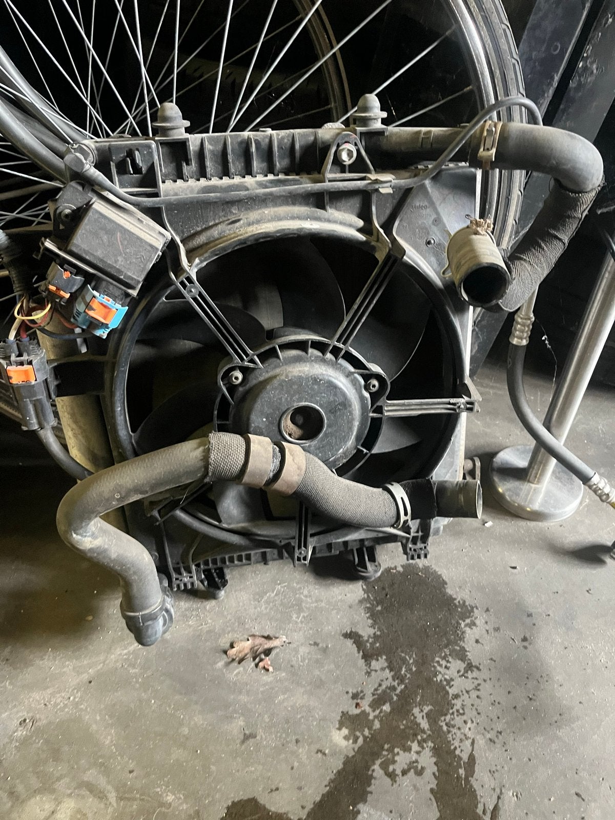 Peugeot 108 Radiator / Citroen C1 / motor 1.2, Ophalen of Verzenden, Gebruikt, Citroën