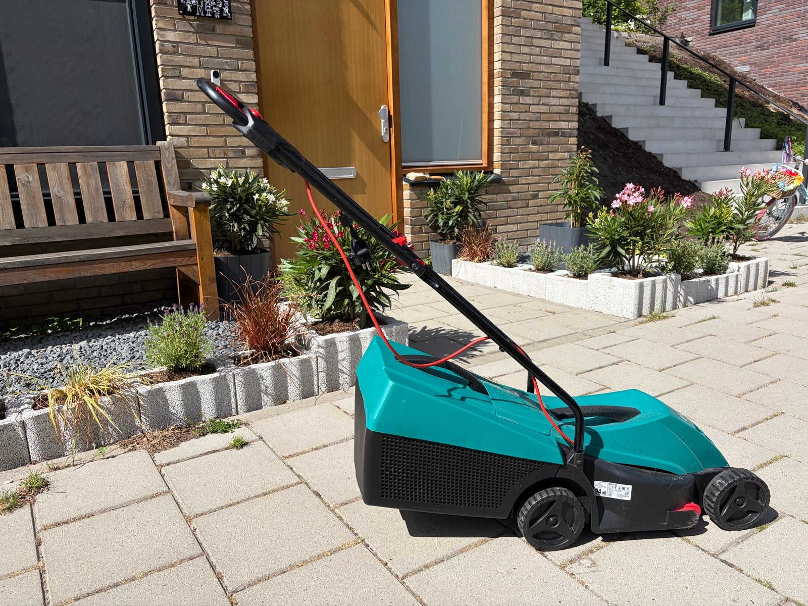 Bosch ARM 3200 elektrische grasmaaier, Ophalen, Cirkelmaaier, Gebruikt, Elektrische grasmaaier