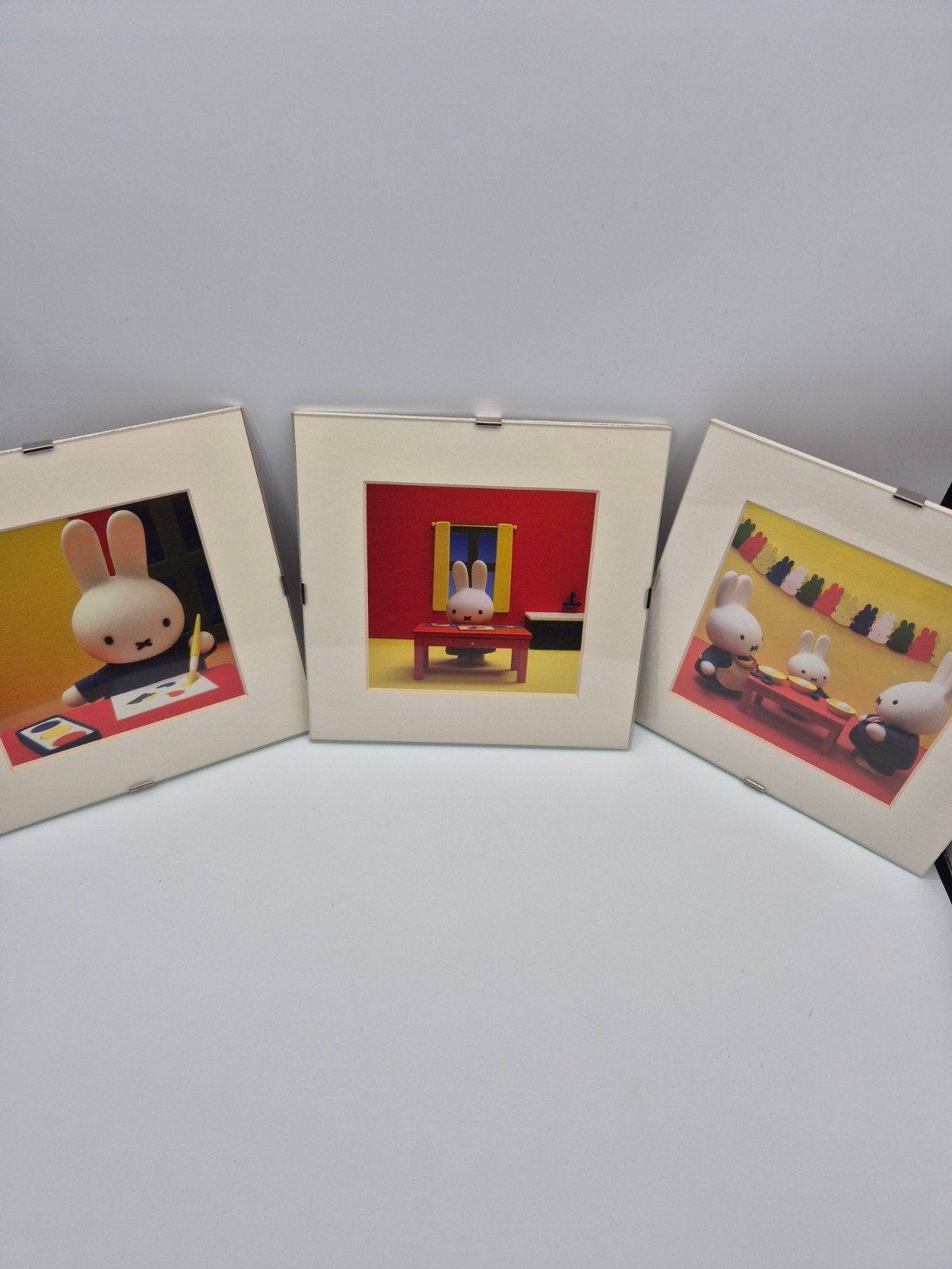 3 Nijntje fotolijstjes met afbeeldingen, Onbekend, Ophalen of Verzenden, Zo goed als nieuw, Fotolijst