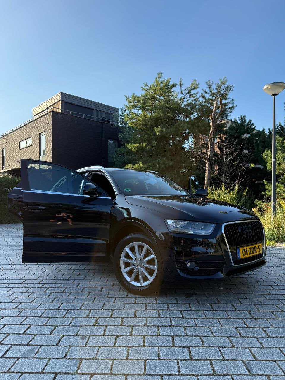 Audi Q3 2.0TFSI Quattro pro line 125KW 2012 Zwart, Auto's, Audi, Zwart, 4 cilinders, Zwart, Origineel Nederlands