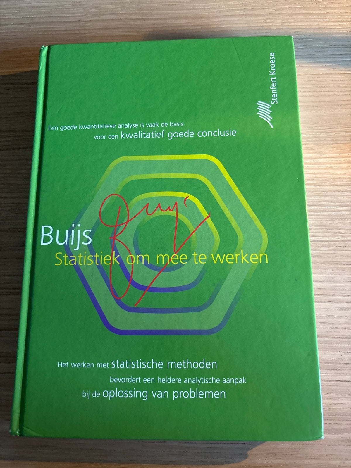 Buijs Statistiek om mee te werken - Studieboek, Verzenden, Beta, Gelezen, HBO