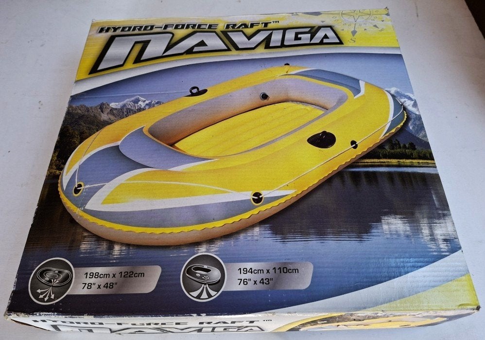 Opblaas boot NIEUW, Watersport en Boten, Peddels, Ophalen of Verzenden, Nieuw