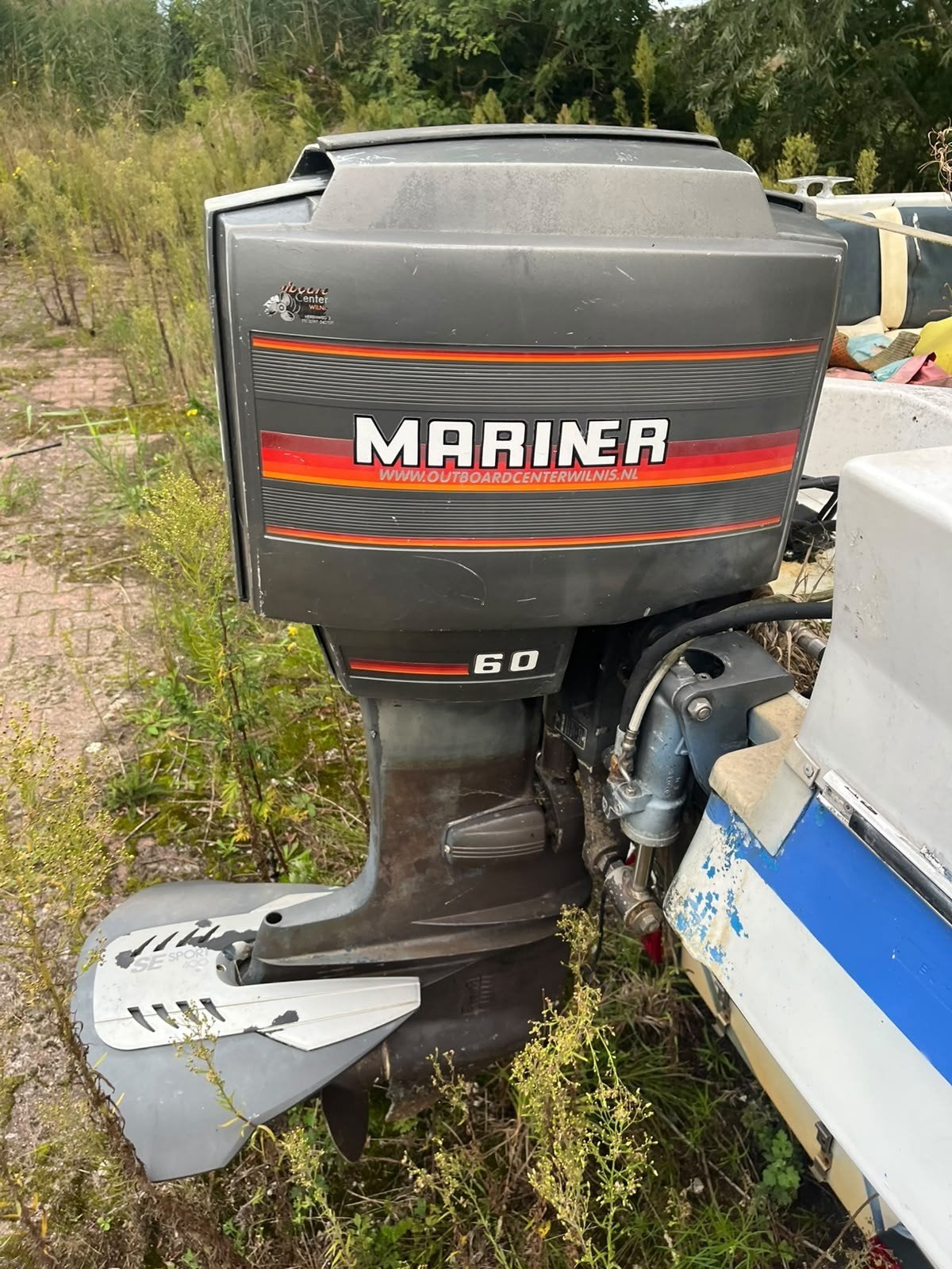 buitenboordmotor Mariner 60 pk, Ophalen, Benzine, 30 pk of meer