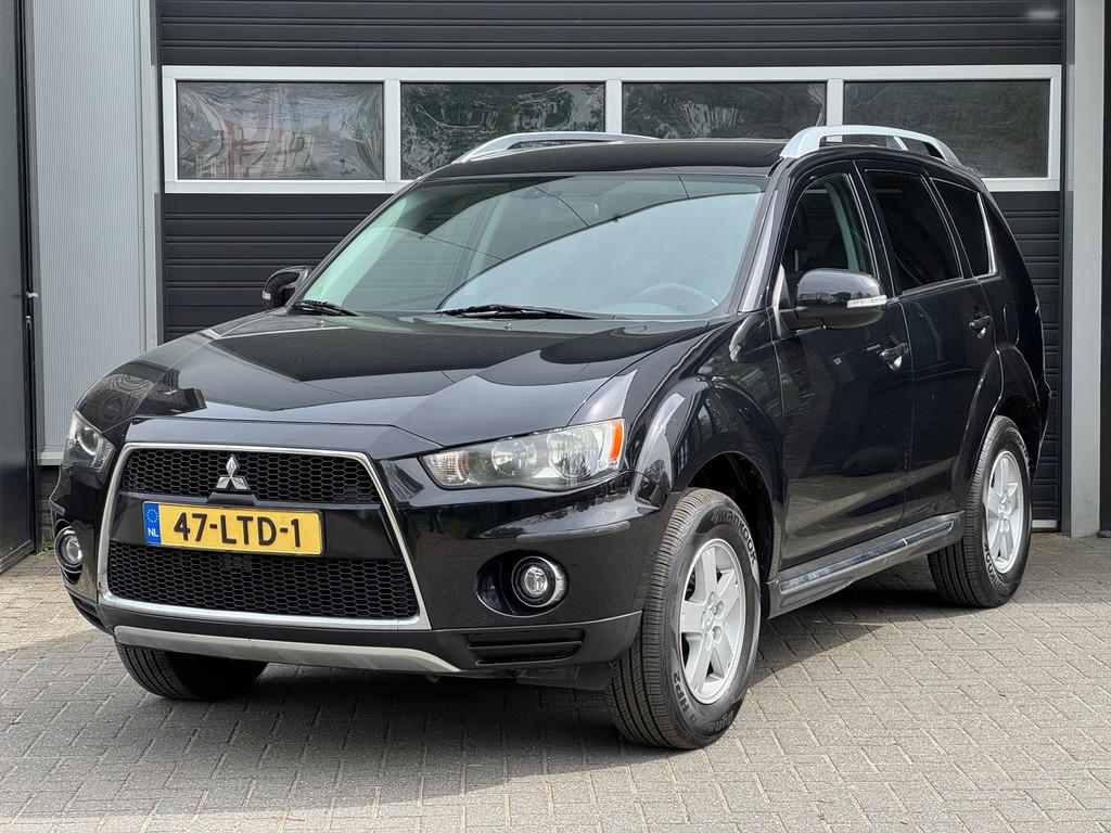 Mitsubishi Outlander 2.0 Intro Edition Airco, NAP, 1998 cc, 4 cilinders, Zwart, Origineel Nederlands