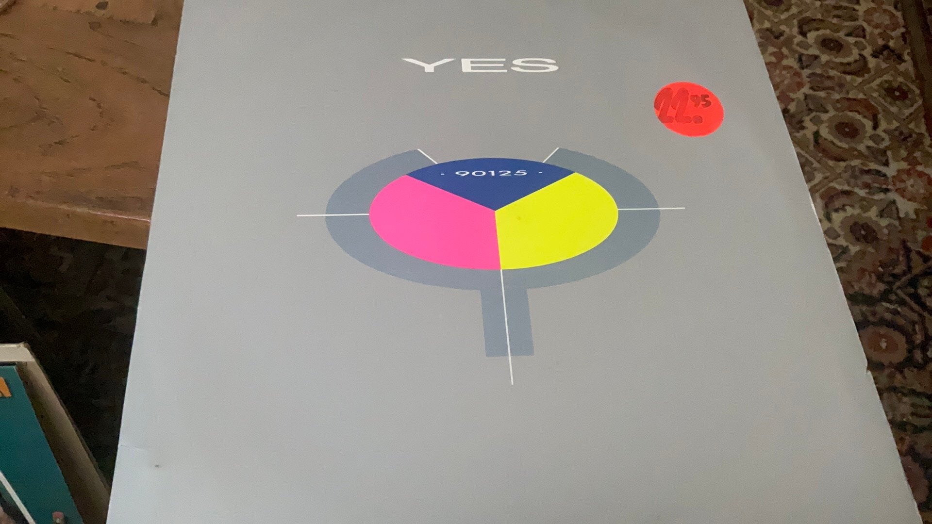 YES. 90125, Ophalen of Verzenden, Zo goed als nieuw, 12 inch