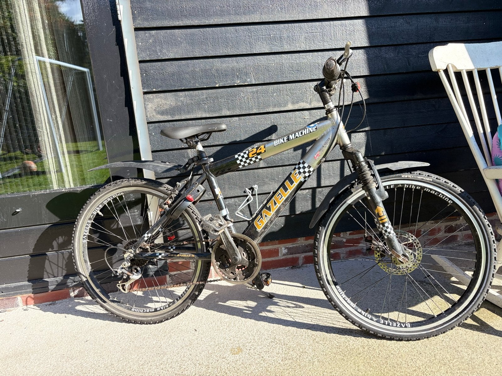 Gazelle Bike Machine 24 inch - 21 versnellingen, Ophalen, Gebruikt, Schijfrem, 20 inch of meer