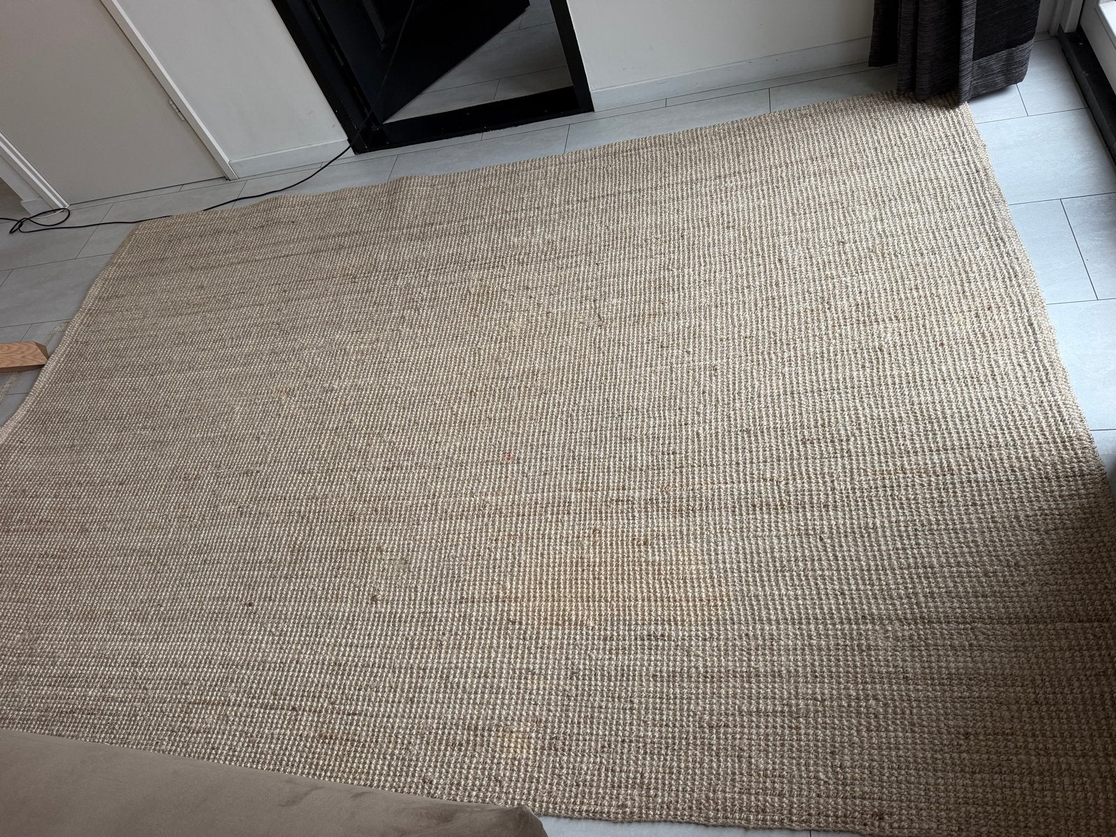 Hanse Home Jaipur Jute Vloerkleed - Beige (190x280 cm), Beige, 150 tot 200 cm, 200 cm of meer, Ophalen of Verzenden