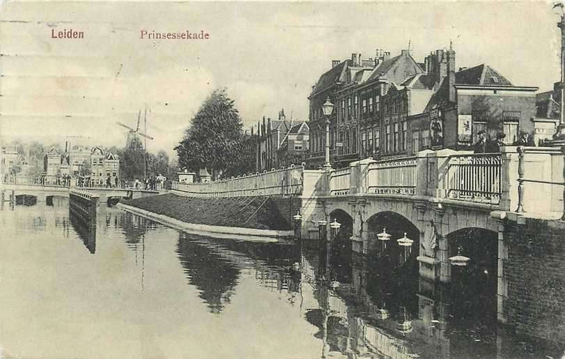 380-738-039 Leiden Prinsessekade, Verzenden, Voor 1920, Zuid-Holland