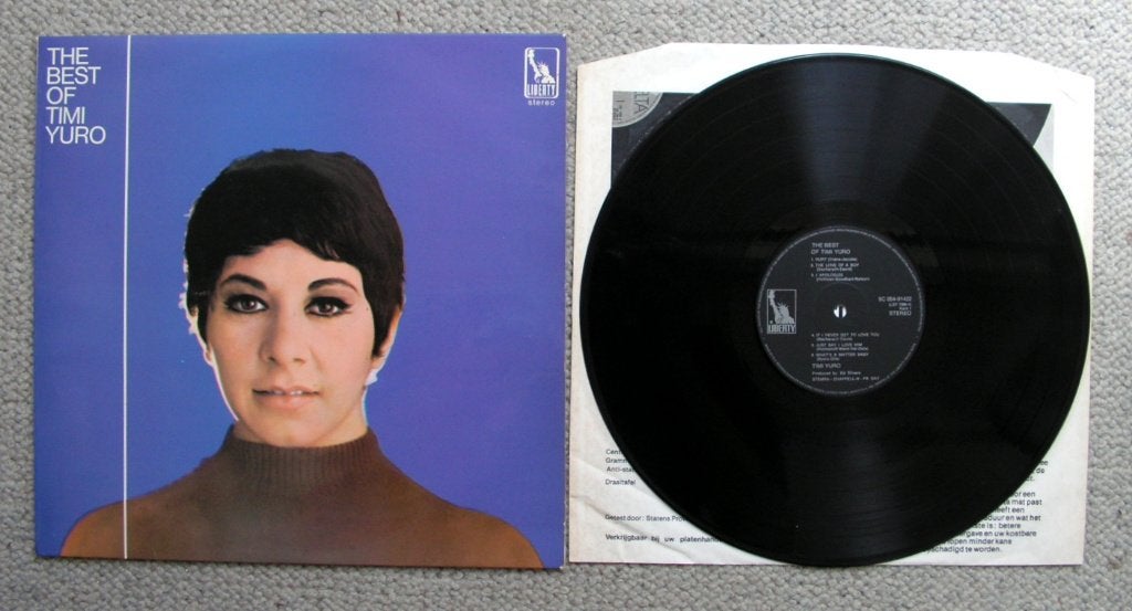 Timi Yuro – The Best Of Timi Yuro 12 nrs LP 1970 ZGAN, Fotohoes, Ophalen of Verzenden, Zo goed als nieuw, 12 inch