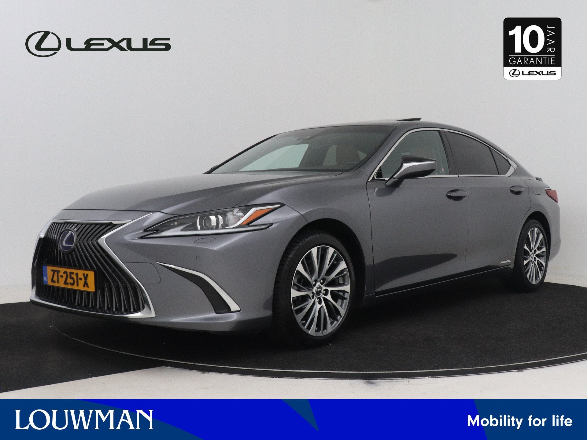 Lexus ES 300h Luxury Line | Memory Seat | Bruin Leder | Stoe, Auto's, Gebruikt, Euro 6, 4 cilinders, 1655 kg