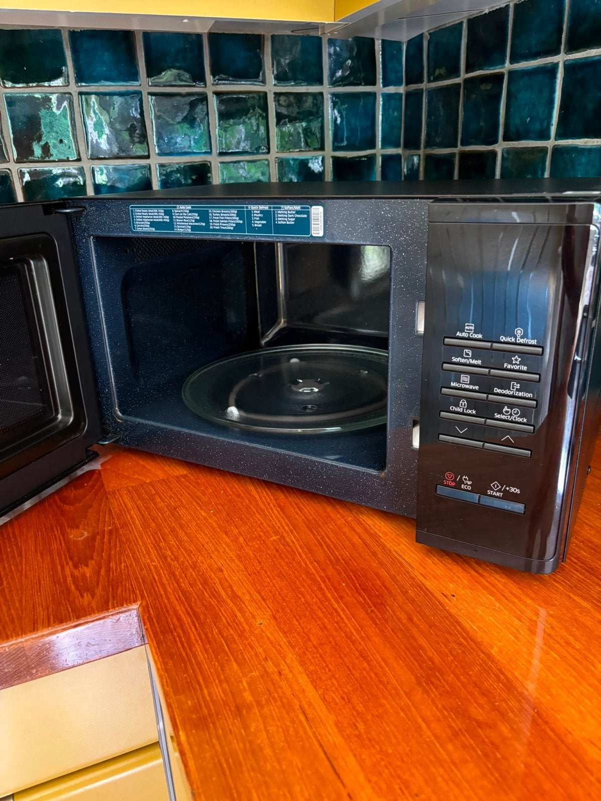 Samsung MS23K3513AK Vrijstaande Solo Magnetron 23L 800W, Witgoed en Apparatuur, Magnetrons, Ophalen, Zo goed als nieuw, Vrijstaand
