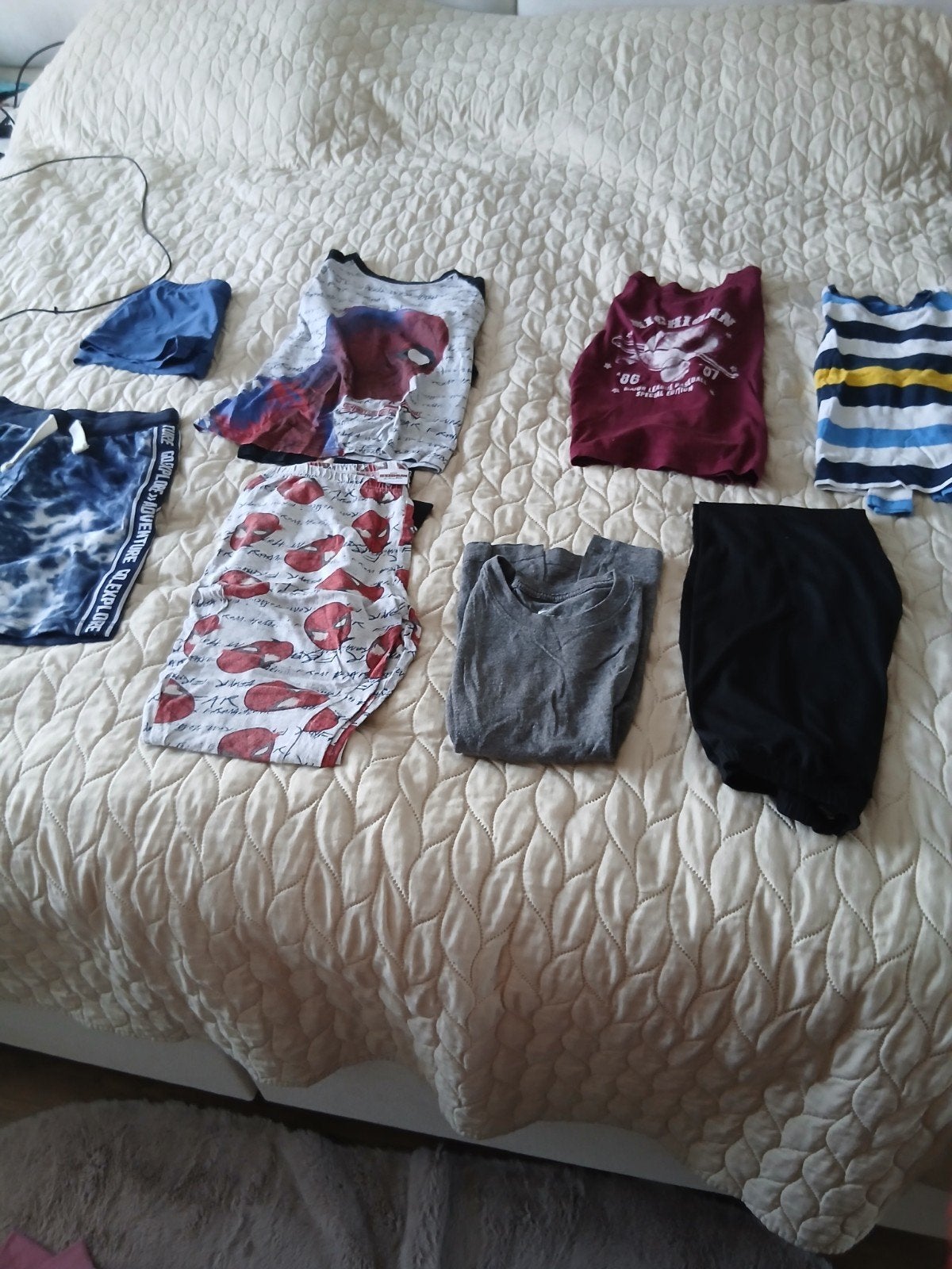 Jongenskleding pakket - Diverse shirts en broeken maat 134/1, Ophalen of Verzenden, Gebruikt, Diverse, Jongen