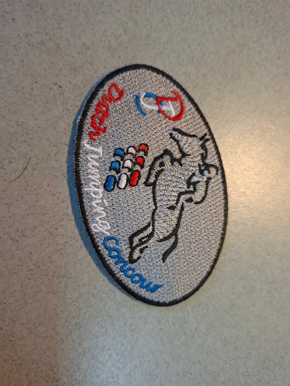 Vintage Division Jumpers Concours patch, Hobby en Vrije tijd, Ophalen of Verzenden