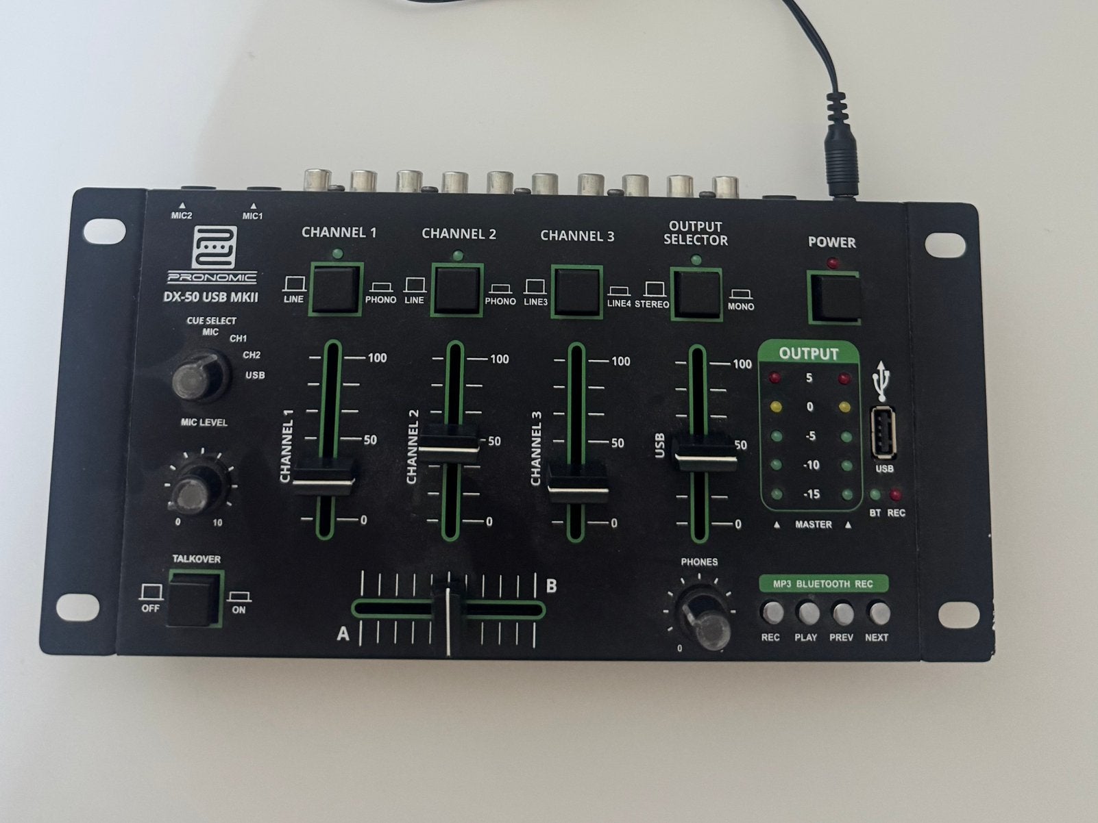 Pronomic DX-50 Mixer, Ophalen, Zo goed als nieuw, Desktop, USB