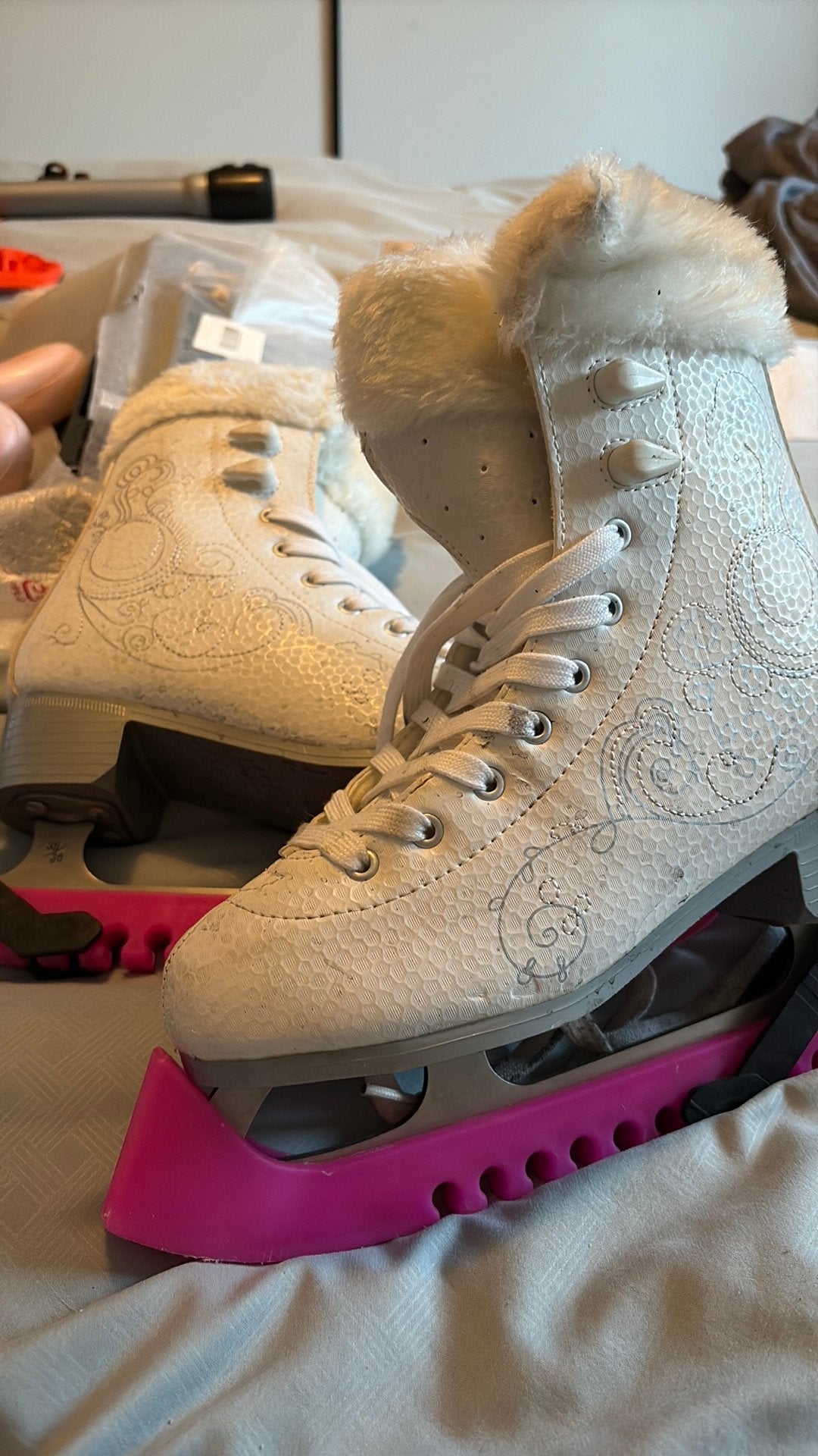 Schaatsen oxylane 36, Overige merken, Ophalen of Verzenden, Zo goed als nieuw, Kunstschaatsen