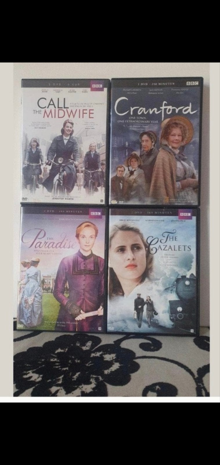 BBC DVD Collectie: Call the Midwife, Cranford, + 1 setprijs, Ophalen of Verzenden, Gebruikt, Engels, Drama