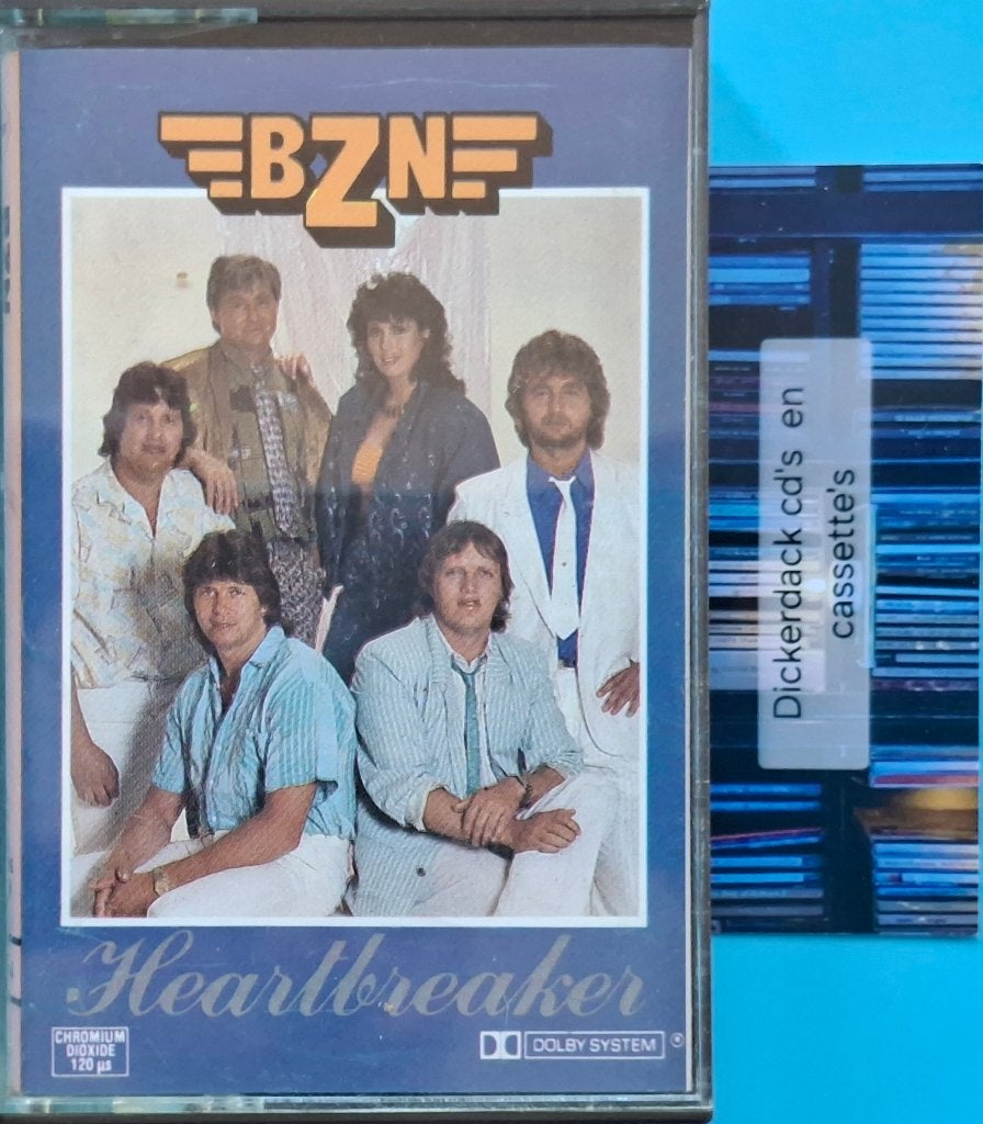Cassette BZN; Heartbreaker (1986), Cd's en Dvd's, Cassettebandjes, 1 bandje, Ophalen of Verzenden, Zo goed als nieuw, Origineel