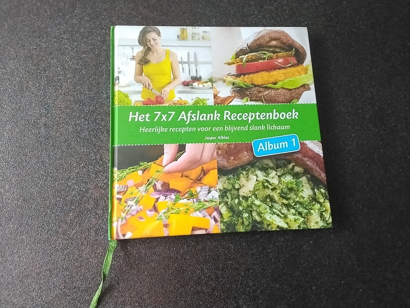 Het 7x7 Afslank Receptenboek - Album 1 Jasper Alblas, Boeken, Jasper Alblas, Gezond koken, Voorgerechten en Soepen, Ophalen of Verzenden