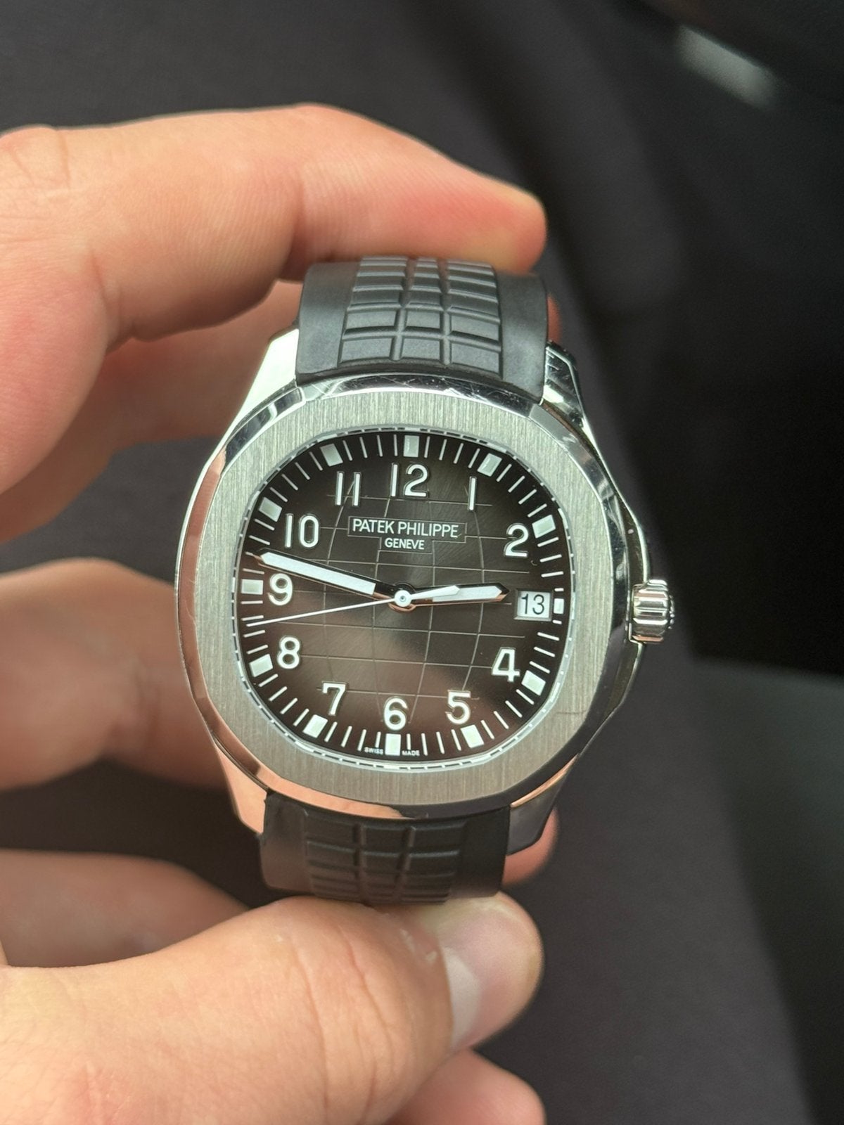 Patek philippe, Sieraden, Tassen en Uiterlijk, Horloges | Heren, Overige merken, Staal, Gebruikt, Staal