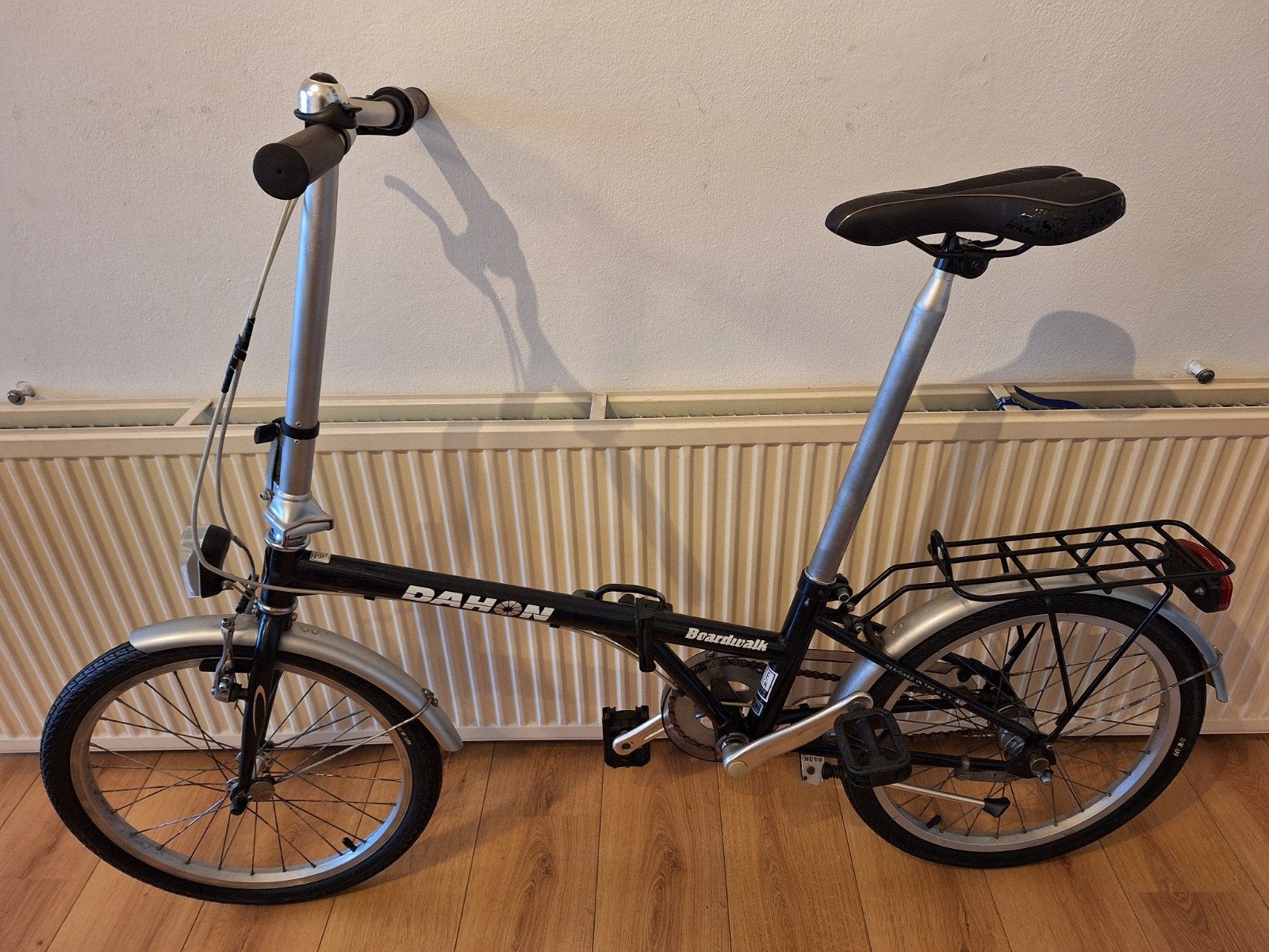 Dahon Boardwalk 20" 3-speed Torpedonaaf, Ophalen, Gebruikt, Versnellingen, Totaal opvouwbaar