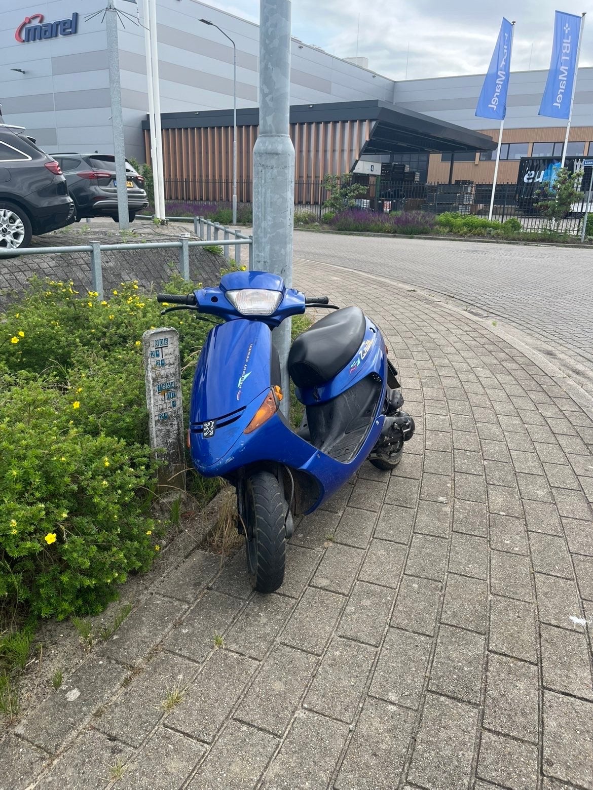 Nette Peugeot Zenith met YSS achterveer, Fietsen en Brommers, Scooters | Peugeot, Ophalen, Gebruikt, Benzine, Overige modellen
