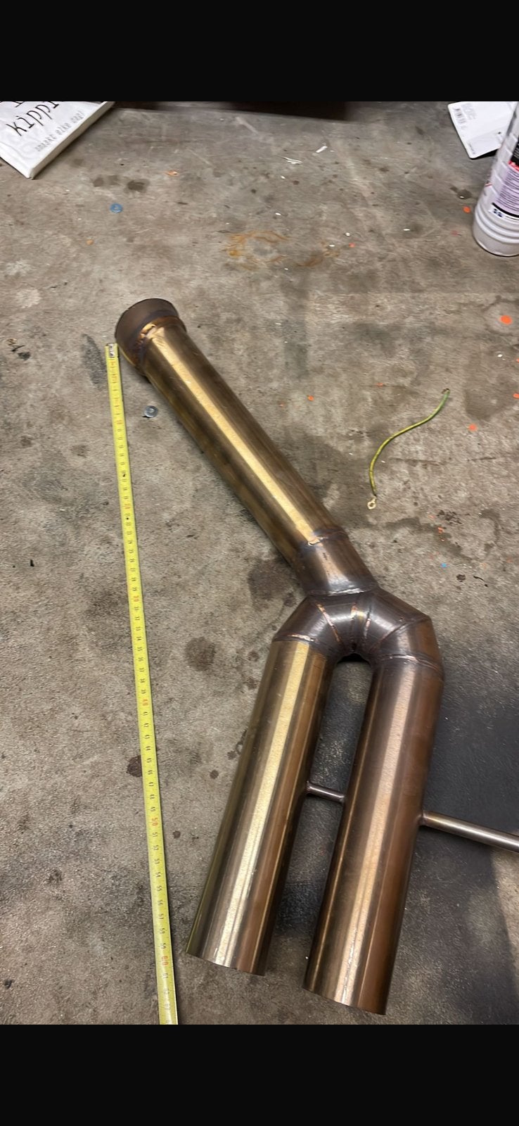 Renault Megane 4 RS custom einddemper/demper delete. (RVS), Ophalen of Verzenden, Nieuw, Renault