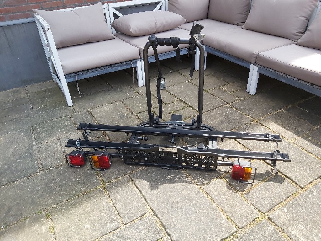fietsendrager auto, Ophalen, 2 fietsen, Zo goed als nieuw, Trekhaakdrager