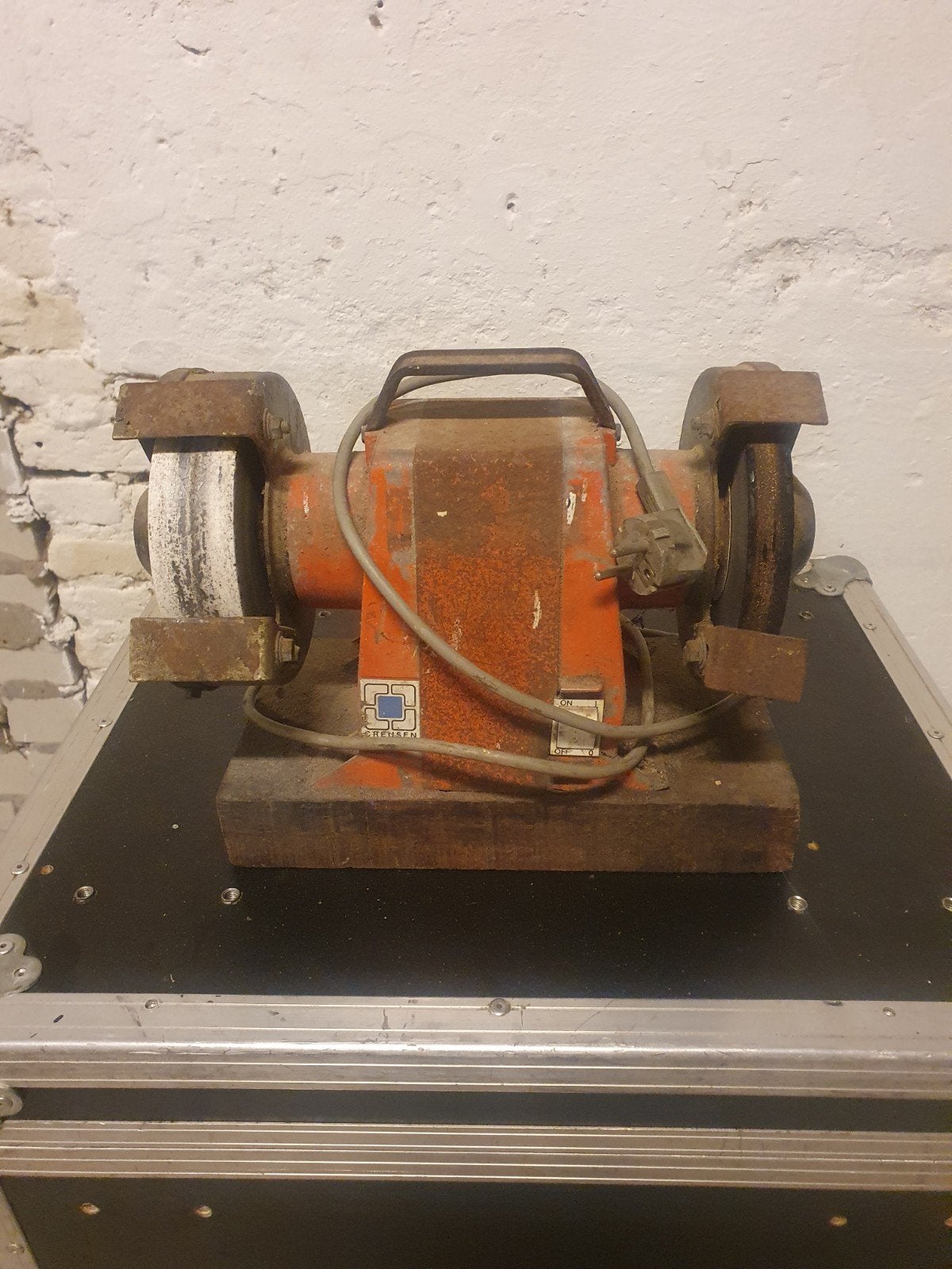 Slijpmachine (oudje maar goed), Ophalen, Elektrisch