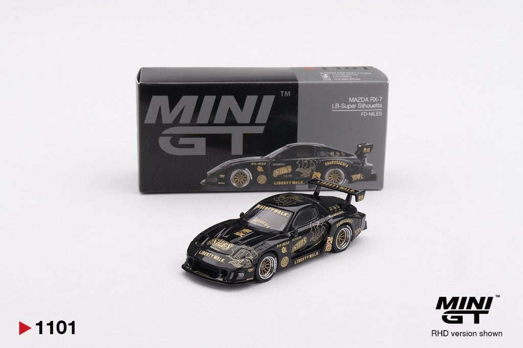 Mini GT Mazda RX-7 LB-Super Silhouette FD-NILES, Www.rubensmodelautos.nl, Auto, Nieuw, Ophalen of Verzenden