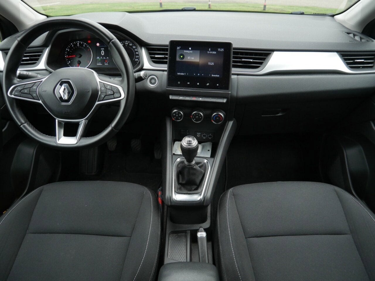 Renault Captur TCe 90pk GPF Zen | Bi-Tone | LED | Cruise | C, Voorwielaandrijving, Gebruikt, Euro 6, Blauw
