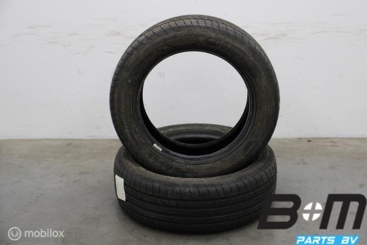 2 x 2355518 100V Goodyear Eagle F1 Assym 3 DEMO 235 55 18, Gebruikt, Band(en)