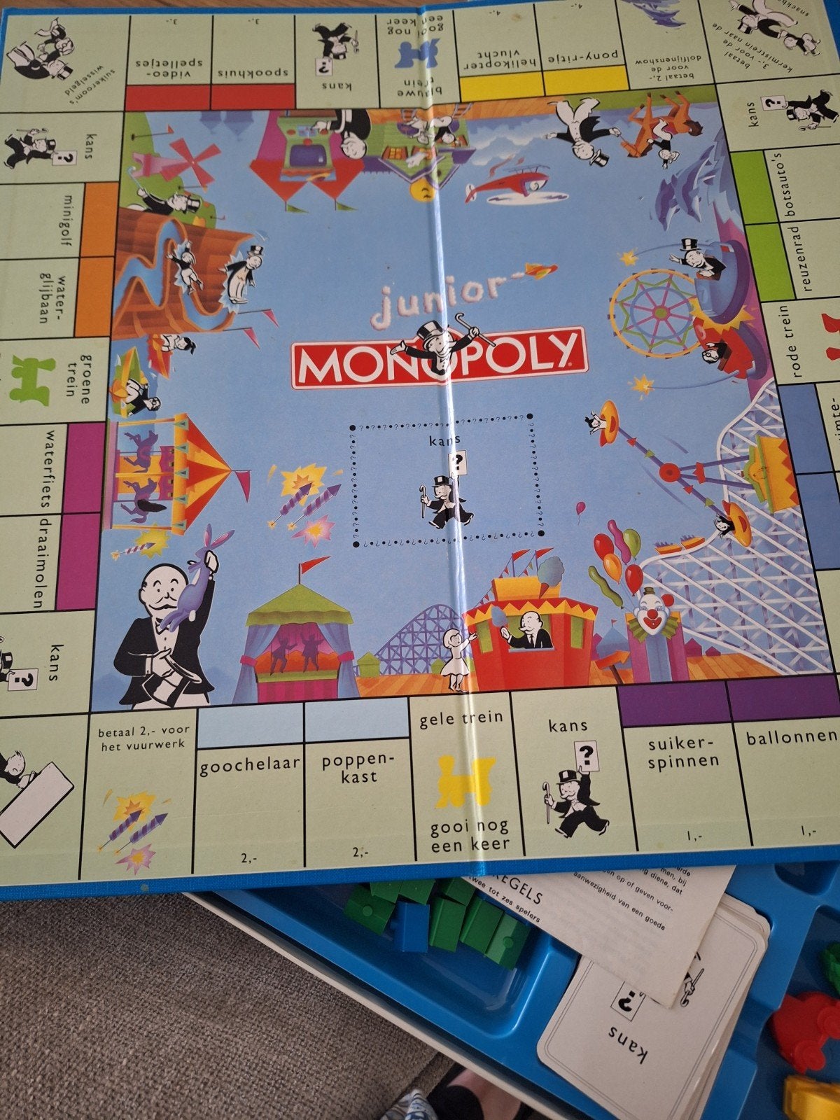 Monopoly Junior - Leuk familiespel voor kinderen, Drie of vier spelers, Ophalen of Verzenden, Gebruikt, Parker