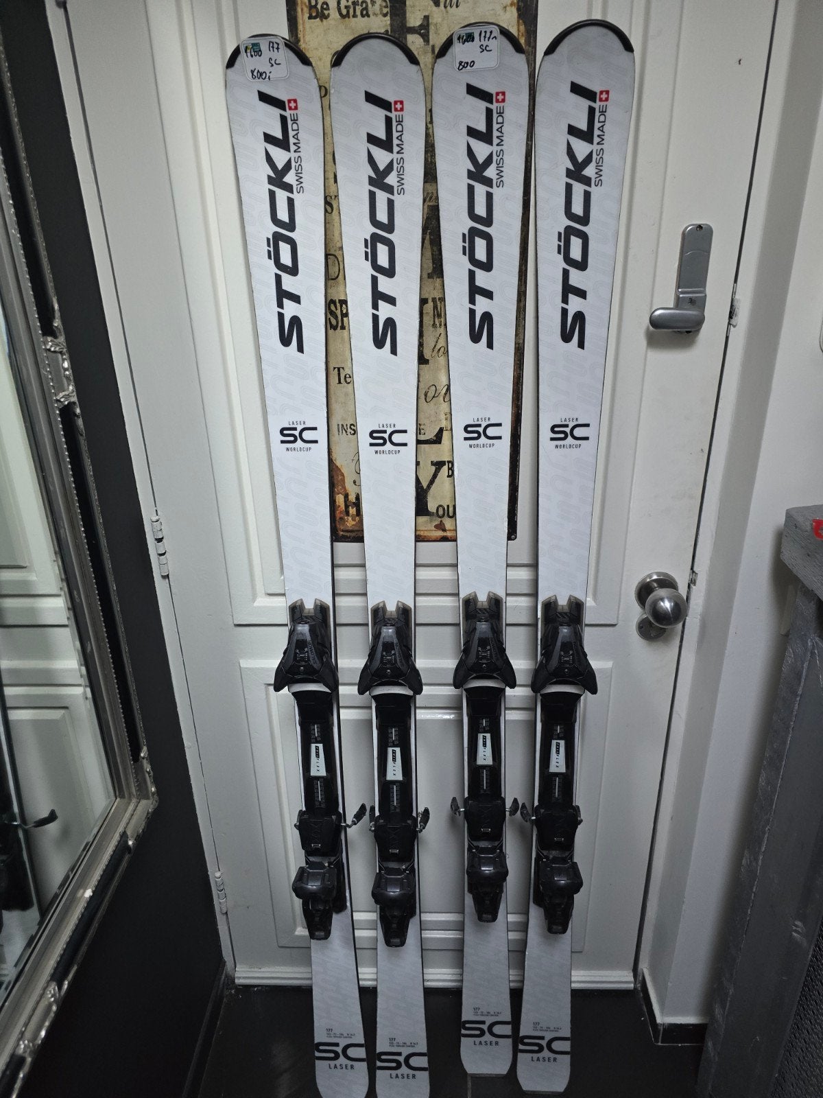 177cm STOCKLI LASER SC 1600€ VOOR KENERS BEST OP WERELD, Overige merken, 160 tot 180 cm, Stockli, Gebruikt