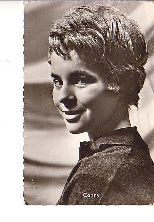 Ansichtkaart	Conny (Froboess), Verzamelen, Verzenden, 1960 tot 1980, Ongelopen, Sterren en Beroemdheden
