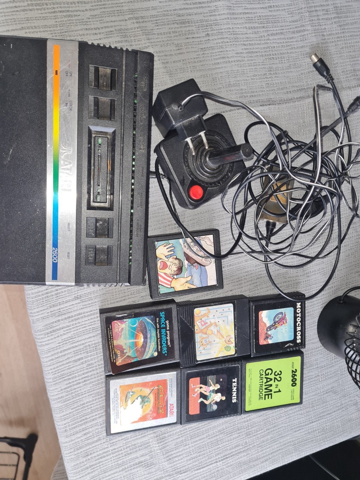 atari 2600 compleet met spellen, Spelcomputers en Games, Avontuur en Actie, 1 speler, Ophalen of Verzenden, Zo goed als nieuw