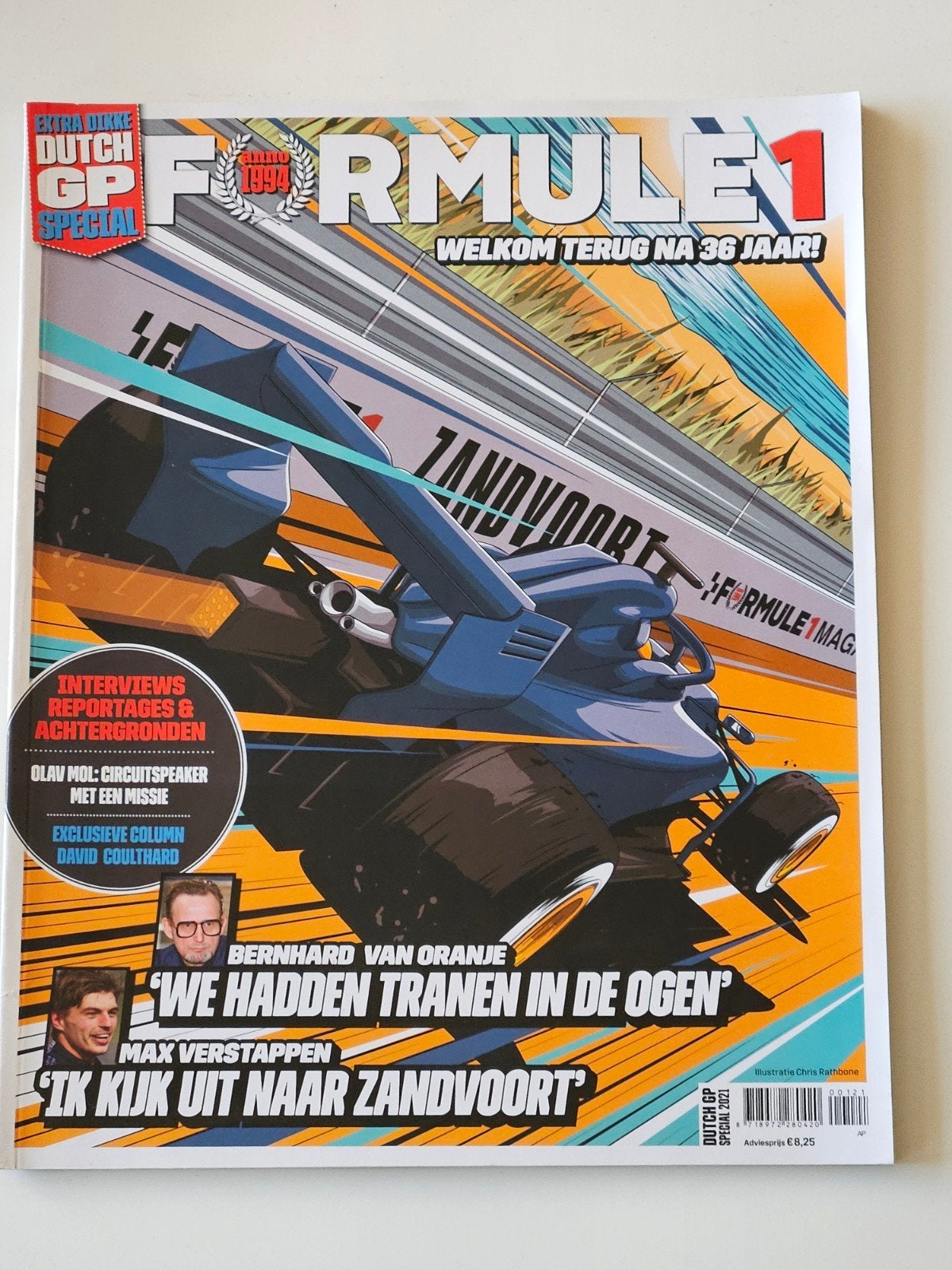 Formule 1 Magazine Dutch GP Special 2021 - Zandvoort, Boeken, Ophalen of Verzenden, Zo goed als nieuw, Sport en Vrije tijd