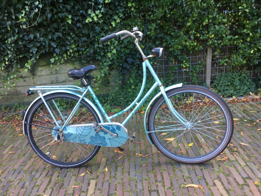 Oma fiets 28 inch, slot, verlichting, frame 53cm, interesse, Fietsen en Brommers, Ophalen, Terugtraprem, Gebruikt, 50 tot 53 cm
