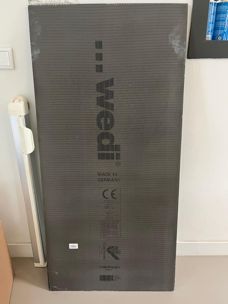 2 stuks wedi platen, Overige materialen, Zo goed als nieuw, Minder dan 5 m², Ophalen