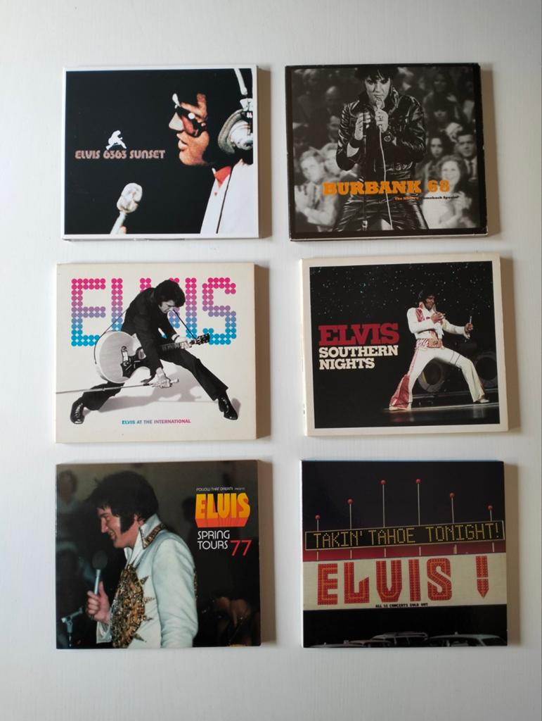 6 x Elvis Presley FTD digipack cd's, Ophalen of Verzenden, Zo goed als nieuw